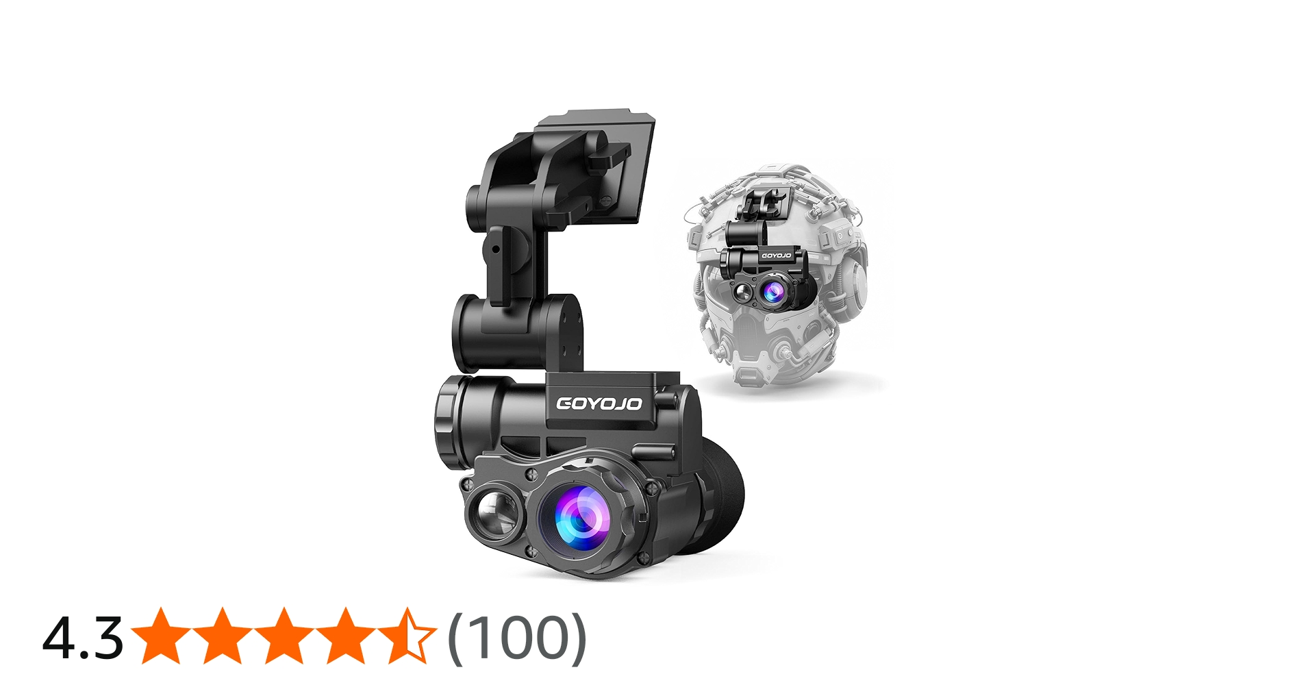 Amazon | NVG10 ナイトビジョン 単眼鏡 ヘッドマウント ハンティング