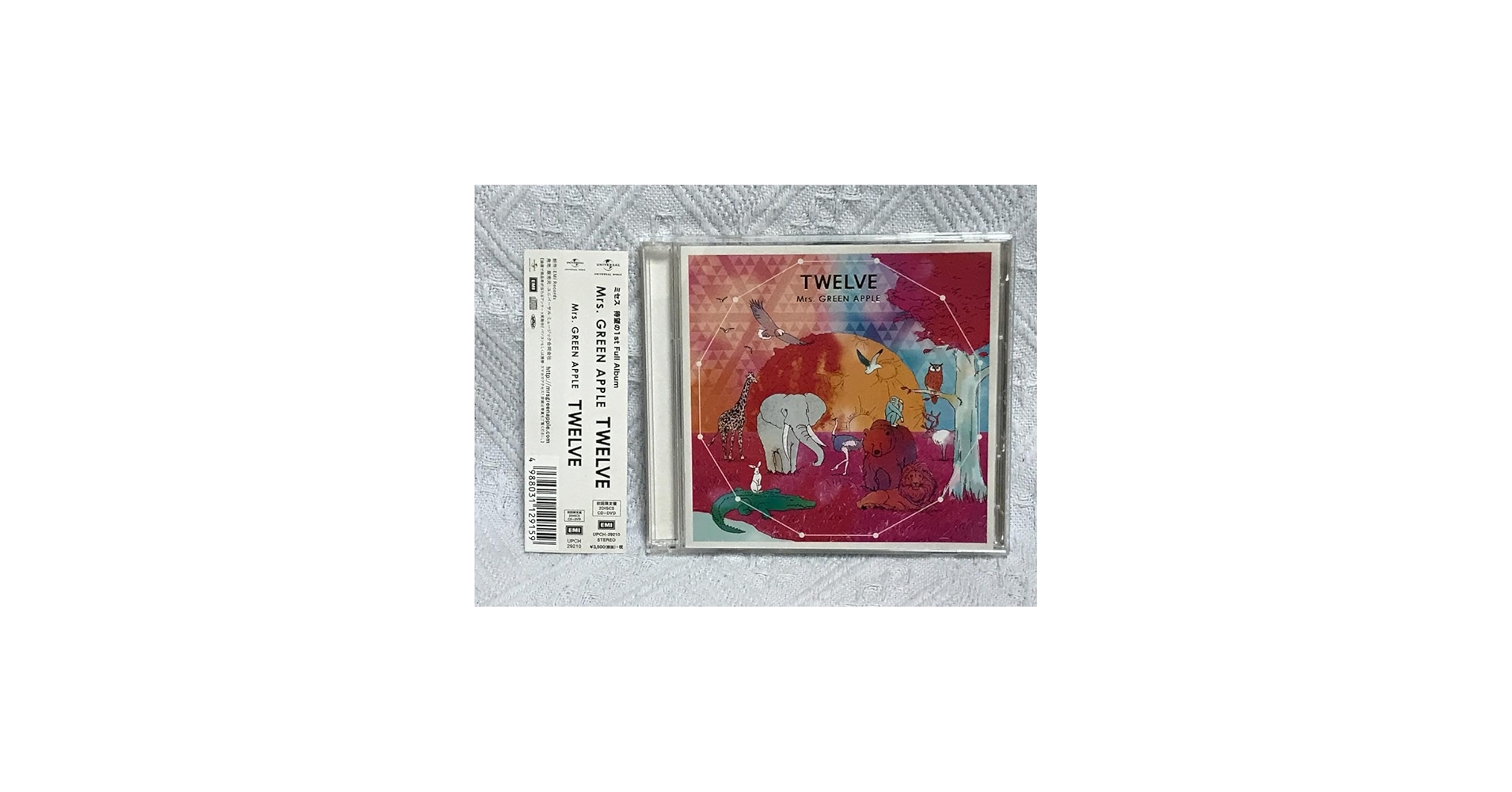 Amazon.co.jp: Mrs.GREEN APPLE TWELVE(初回限定盤)(CD+DVD