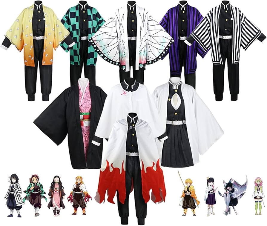 Amazon.co.jp: コスプレ衣装 子供服 大人用 鬼滅の刃 竈門禰豆子 竈門