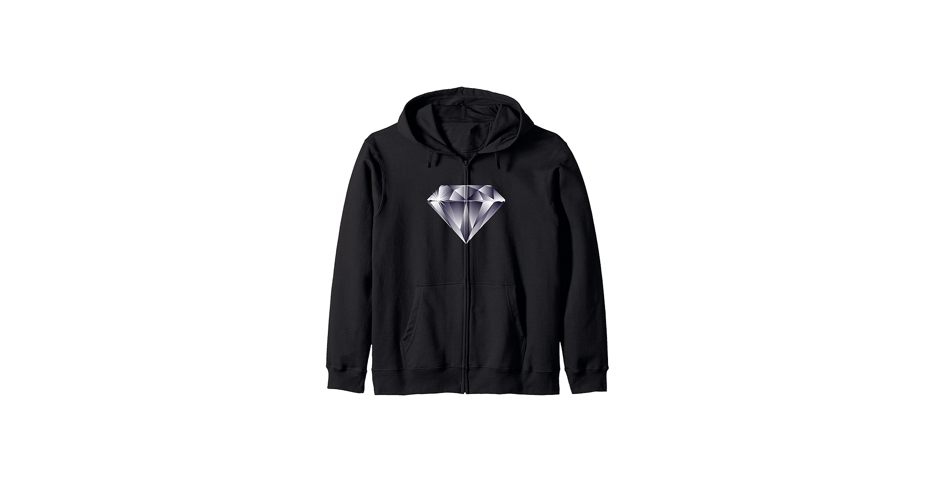 Amazon.com: Diamond graphic Zip Hoodie : Clothing, Shoes & Jewelry
