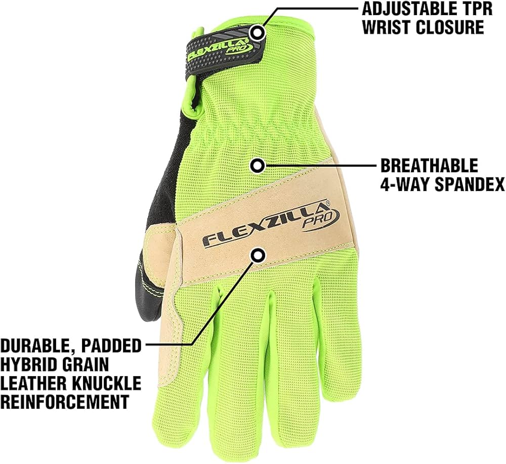 Amazon.com : Flexzilla Pro GH460PM High Dexterity Water-Resistant