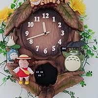 Amazon.co.jp: Rhythm (RHYTHM) My Neighbor Totoro Wall Clock with