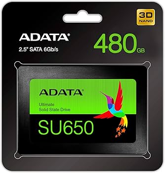 Amazon | ADATA Technology Ultimate SU650 SSD 480GB ASU650SS-480GT