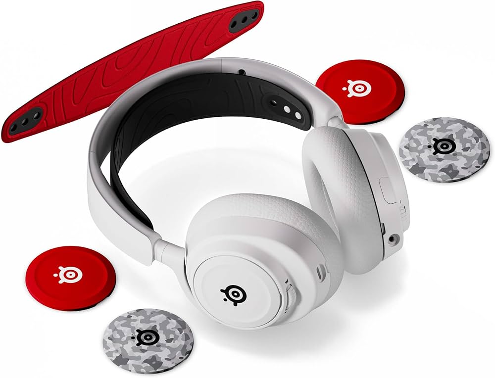 Amazon.com: SteelSeries Arctis Nova 7P White Wireless Gaming