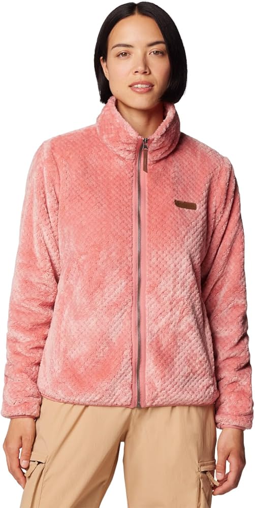 Columbia Women's Fire Side II Sherpa Full Zip, Pink Agave, XX