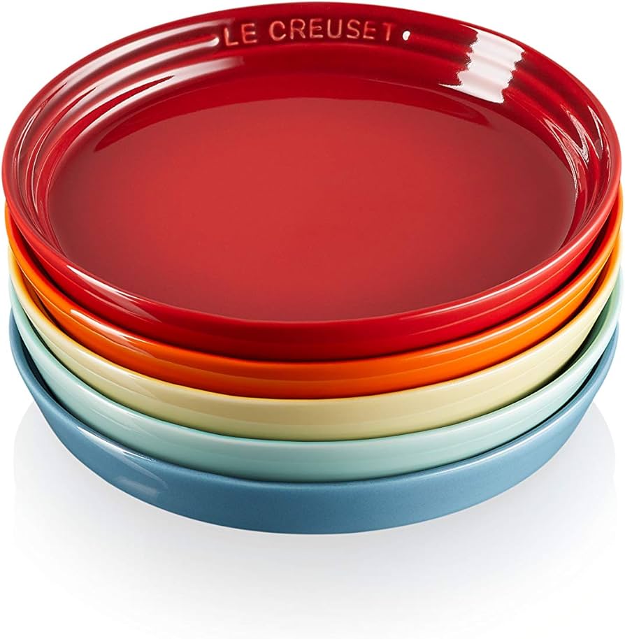 Amazon.co.jp: ル・クルーゼ(Le Creuset) 皿 セットネオ・ラウンド