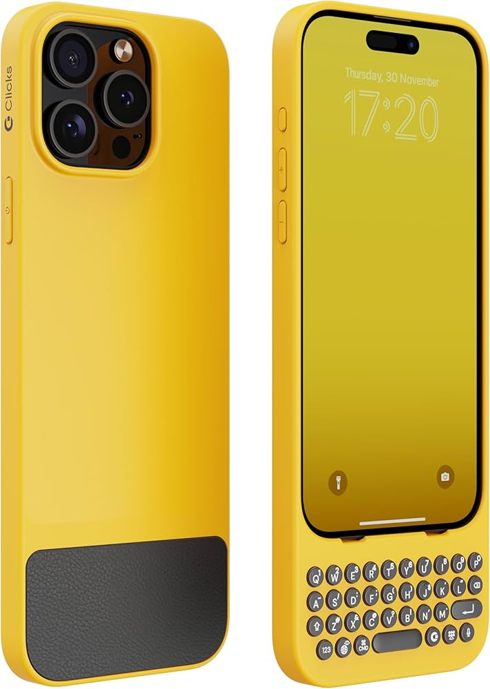Amazon.com: Clicks Keyboard for iPhone 15 Pro – Keyboard Case for