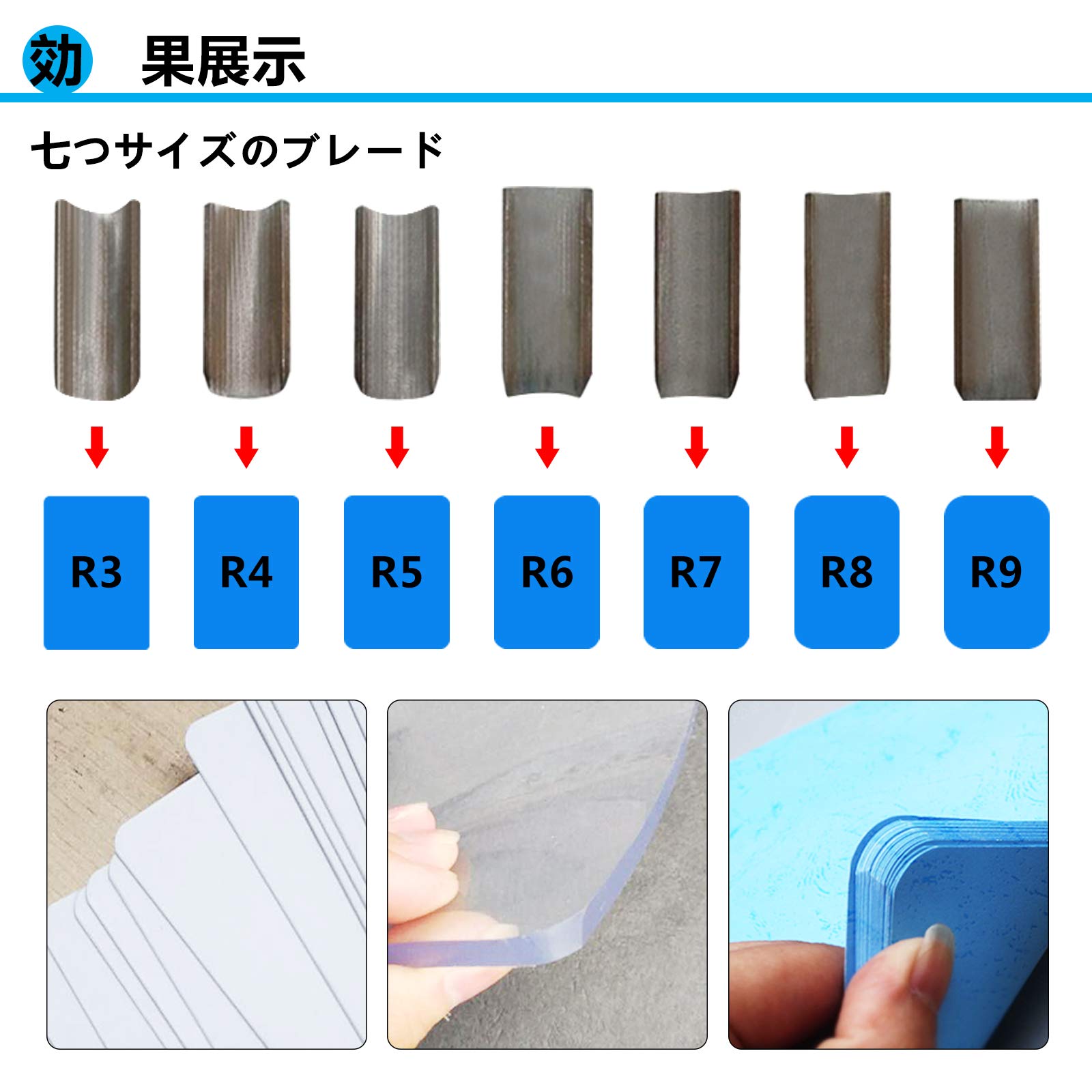 Amazon | BAOSHISHAN角丸コーナーカッター 電動コーナーカッター 角丸