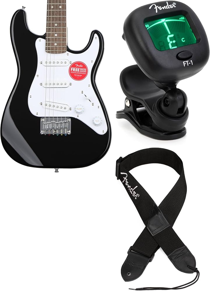 Amazon.com: Fender Squier Mini Stratocaster Electric Guitar