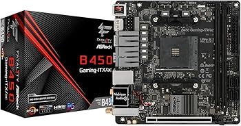 Amazon | ASRock マザーボード Fatal1ty B450 Gaming-ITX/ac AMD Ryzen