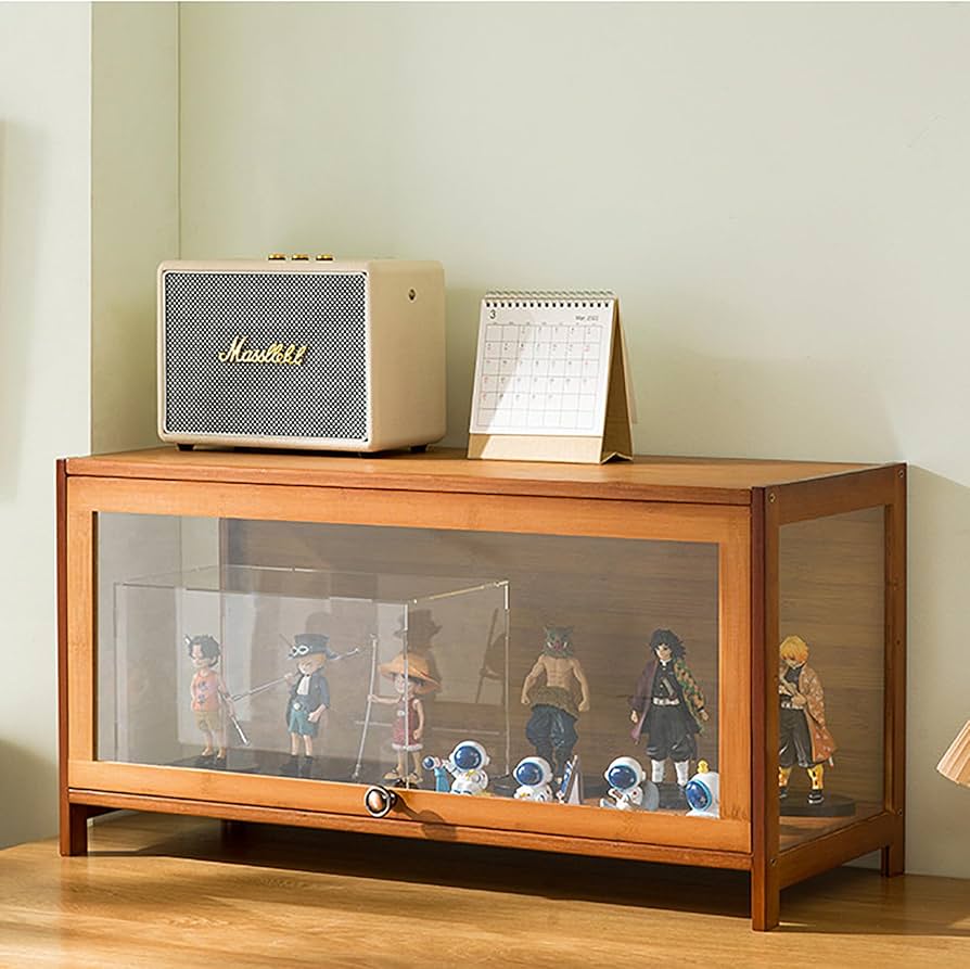 Amazon.co.jp: Pounjsd ガラスケース ショーケース フィギュアケース