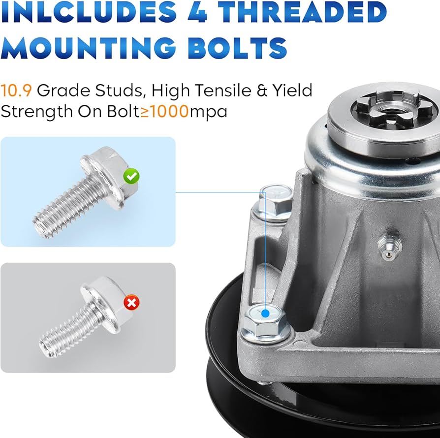 Amazon.com : Spindle Assembly for Toro LX460 LX465 LX466, MTD