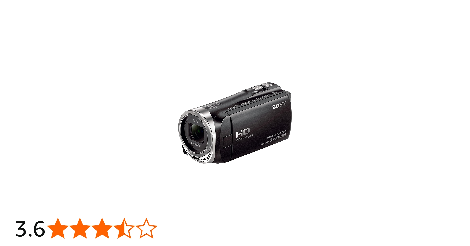 Amazon | SONY ビデオカメラ HDR-CX485 32GB 光学30倍 ブラック