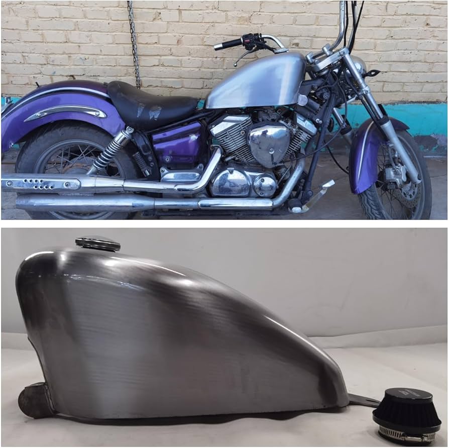 Amazon | ヤマハドラッグスター 250用オートバイ12Lガソリンガス燃料