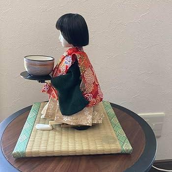 Amazon.co.jp: 大江戸からくり人形 茶運童子 茶運び人形 : おもちゃ