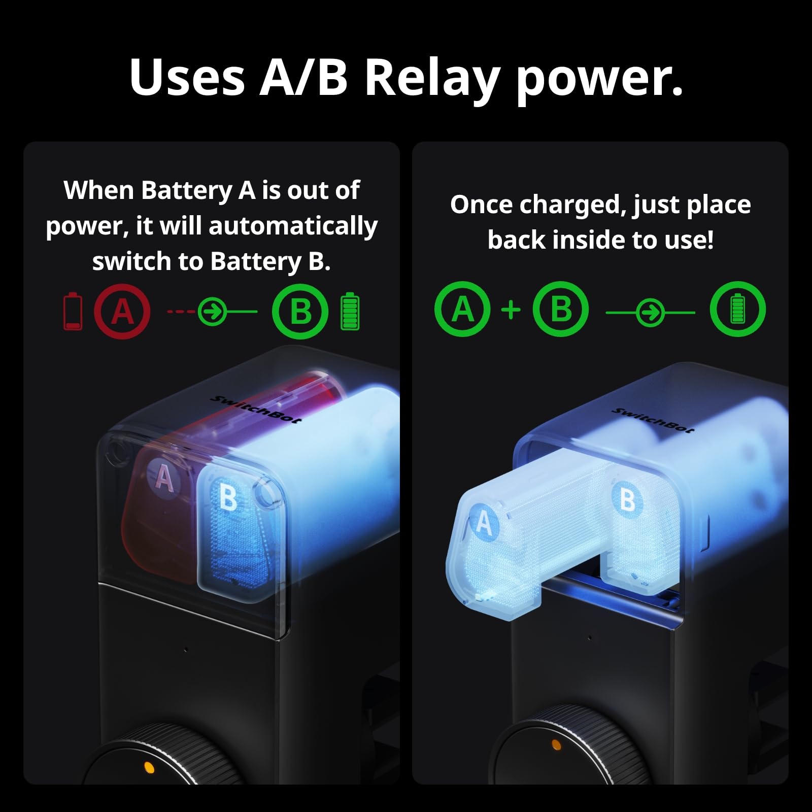 Amazon | SwitchBot ロックプロ 専用 充電バッテリー セット - 充電
