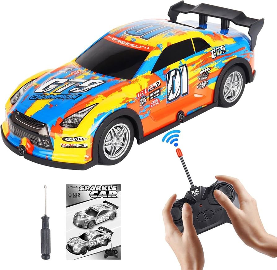 Amazon.co.jp: ラジコンカー | LEDライト付き高速RCドリフトカー