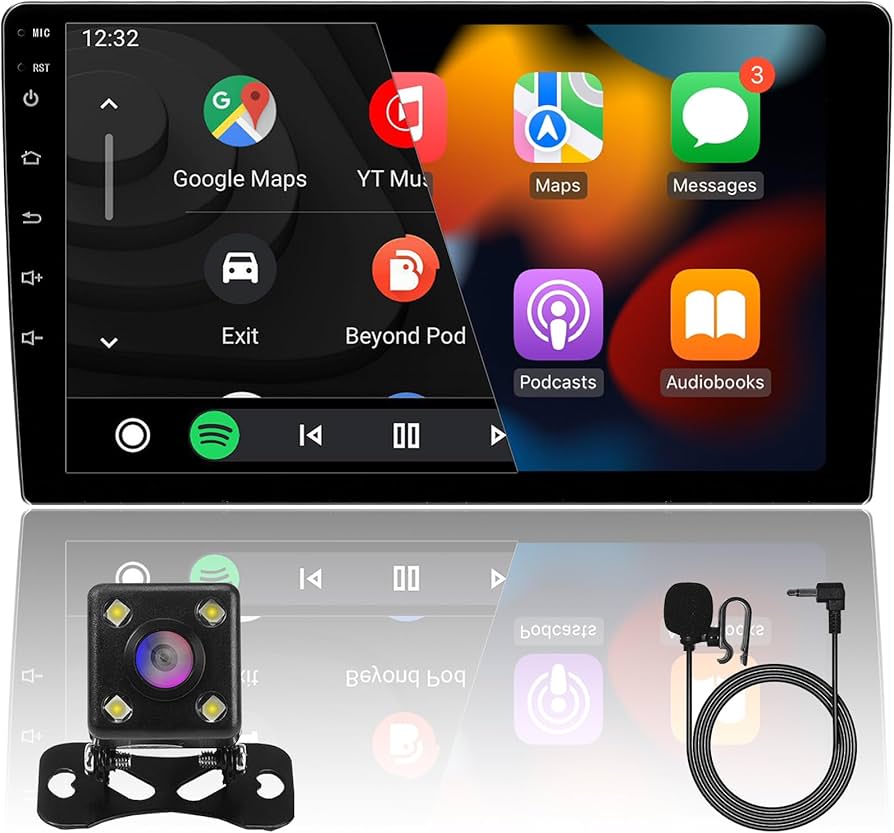 Amazon.com: 10inch 2+32GB IPS Full Touch Screen Android Car Radio
