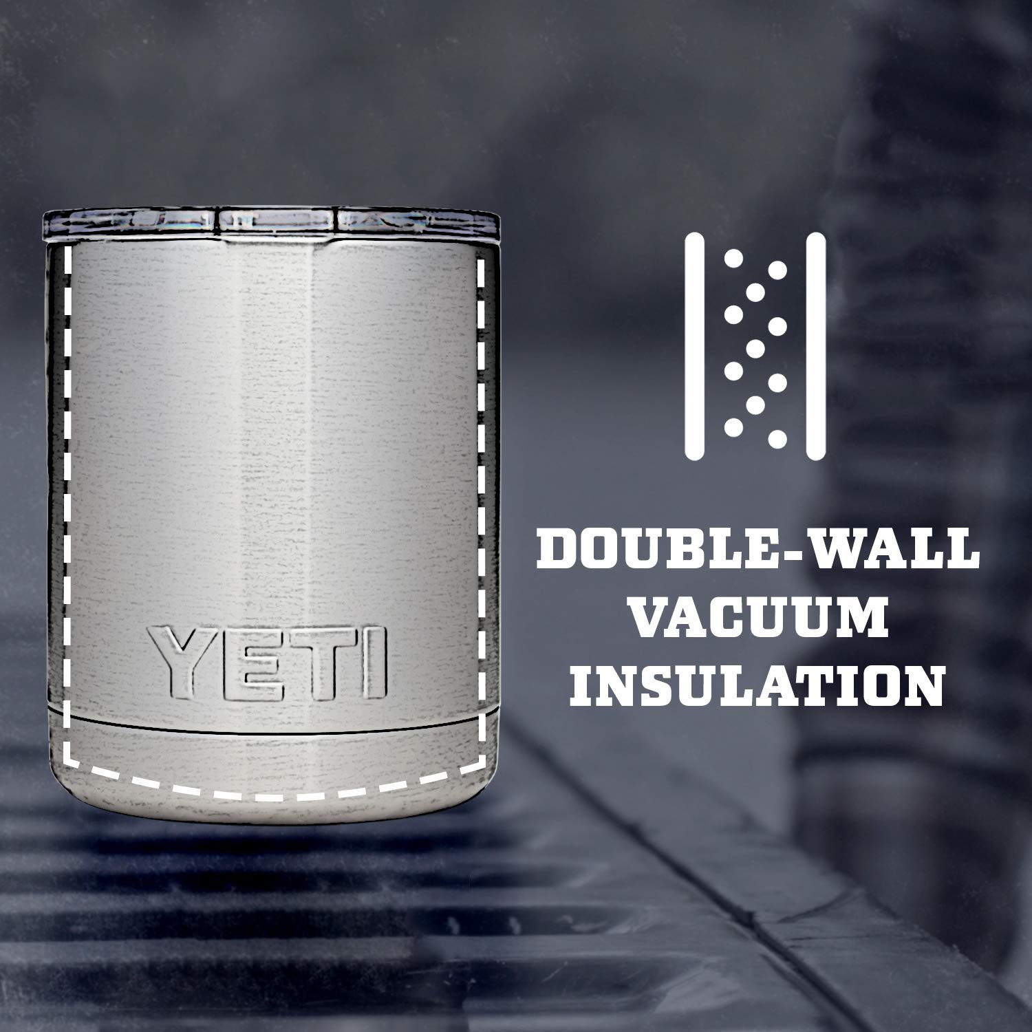 Amazon.com: YETI Rambler 10 oz Lowball, Vacuum Insulated