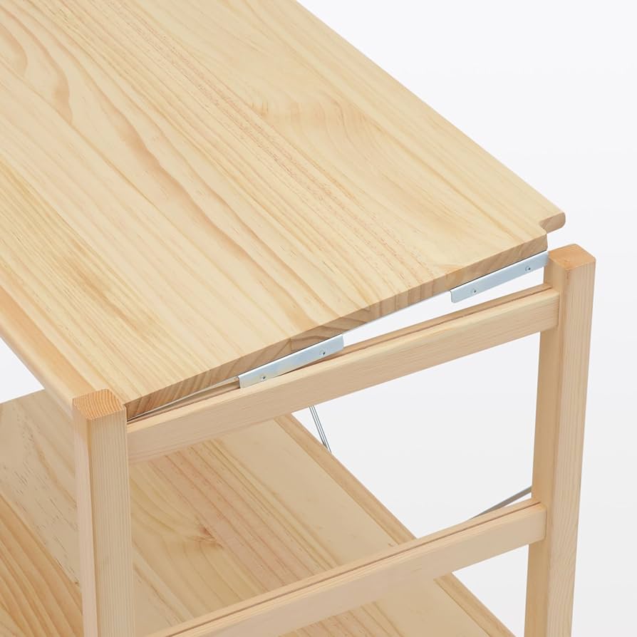 Amazon｜無印良品 パイン材ユニットシェルフ 小 幅86×奥行39.5×高さ