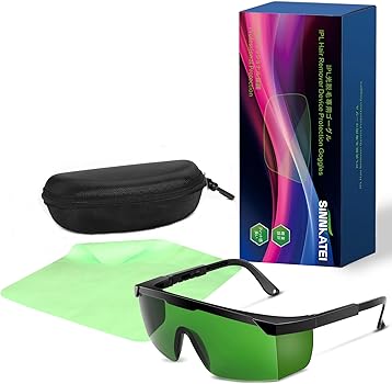 Amazon.co.jp: [SINNKATEI] 光脱毛 サングラス 光脱毛用 ゴーグル 遮光