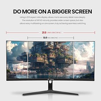 Amazon.co.jp: CRUA 30インチウルトラワイドカーブモニター、21:9 WFHD