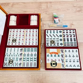 Amazon | ミズノ丸一 きく 麻雀牌 背竹牌 特選仕上 トランプ証紙付