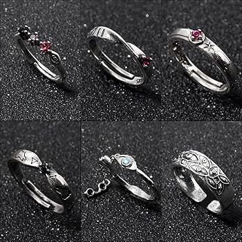 Jujustu Kai sen Gojo Satoru Blue Eye Ring Fushiguro Megumi Prison