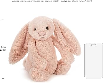 Amazon.co.jp: JELLYCAT（ジェリーキャット） Bashful Blush Bunny
