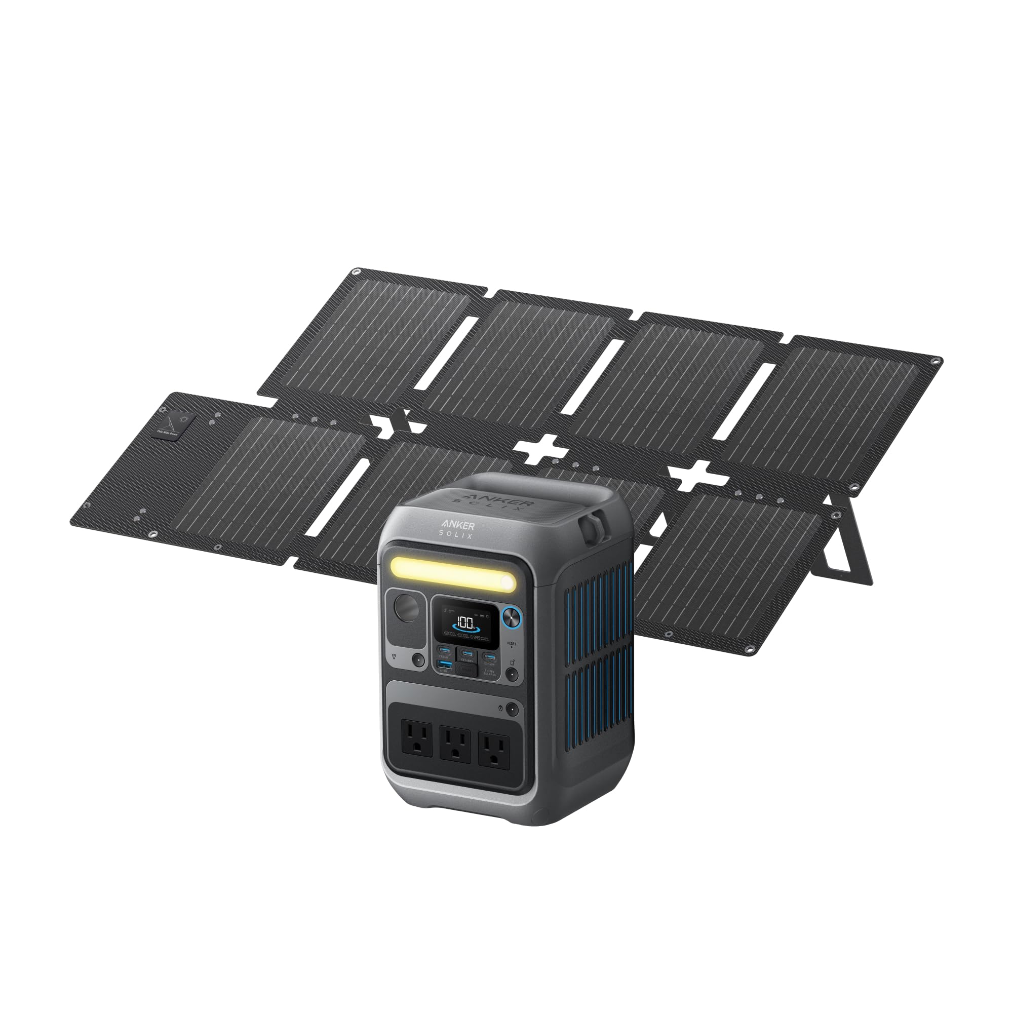 Amazon.com: Anker Solar Generator SOLIX C300 with 60W Solar Panel