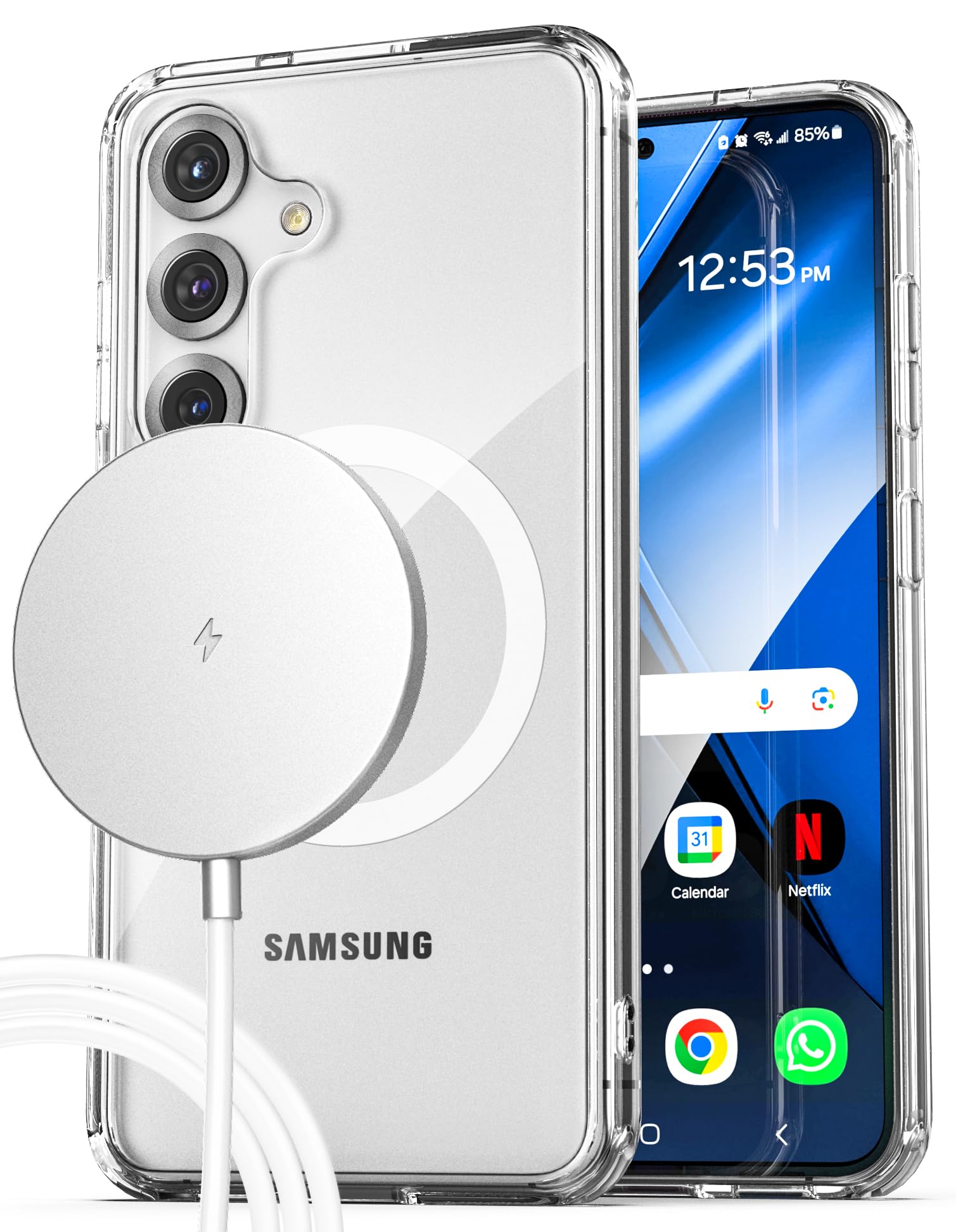 Amazon.com: ENCASED 2-in-1 for Samsung Galaxy S25 Plus Phone Case