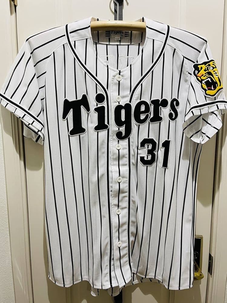 Amazon.co.jp: 阪神タイガース、掛布雅之、背番号31、レプリカホーム
