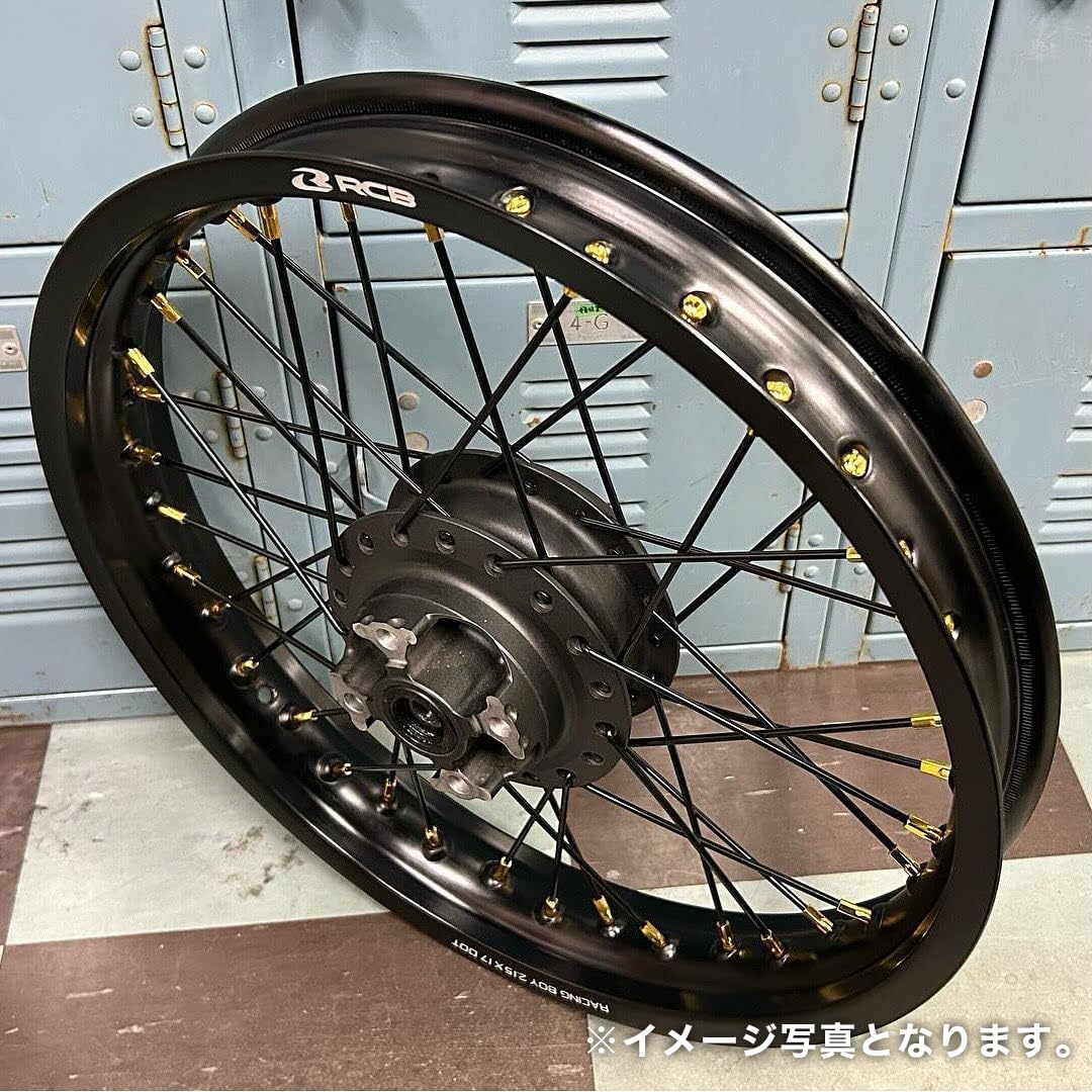 Amazon | 【前後セット】RCB 2.50×17 36穴 アルミ ホイール & リム