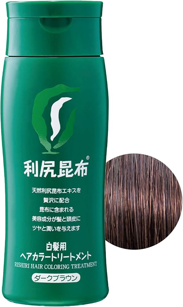 Amazon | Sastty[白髪用] 利尻ヘアカラートリートメント 200g（ダーク