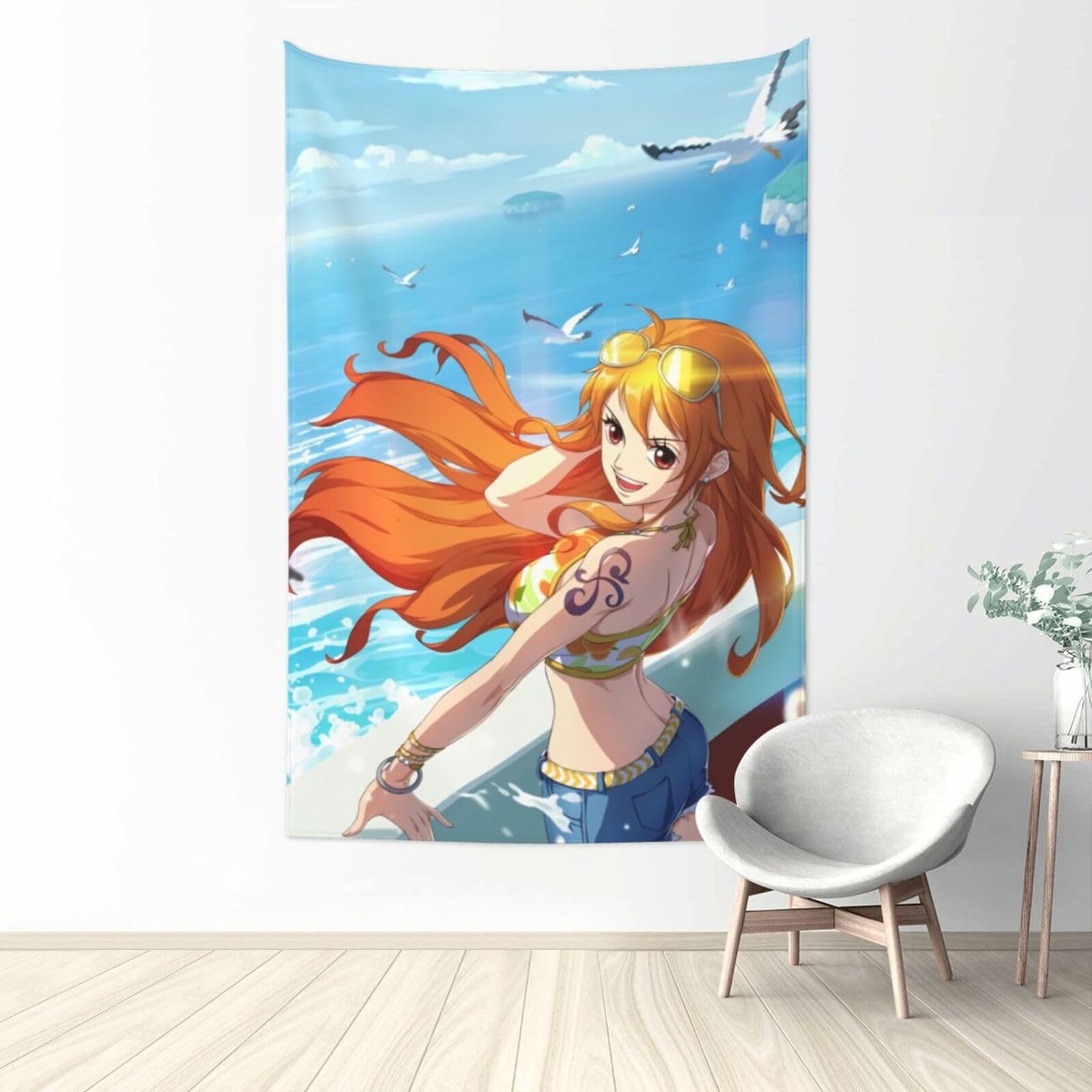 Amazon.co.jp: タペストリー ワンピース ナミ ポスター おしゃれ
