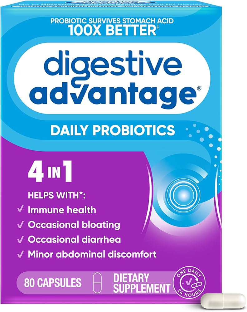 Amazon.com: Digestive Advantage Probiotics for Digestive Health