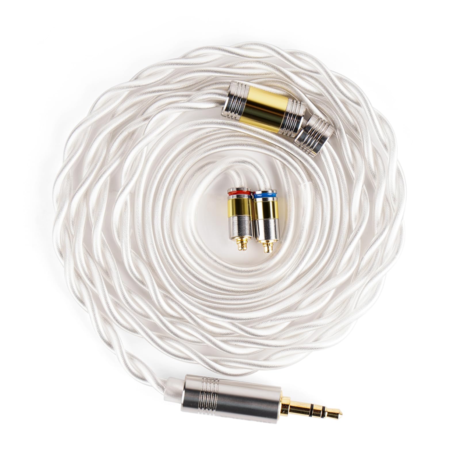 Amazon | NICEHCK SnowCat 6N単結晶銅+6N銀メッキ単結晶銅 イヤホンリ