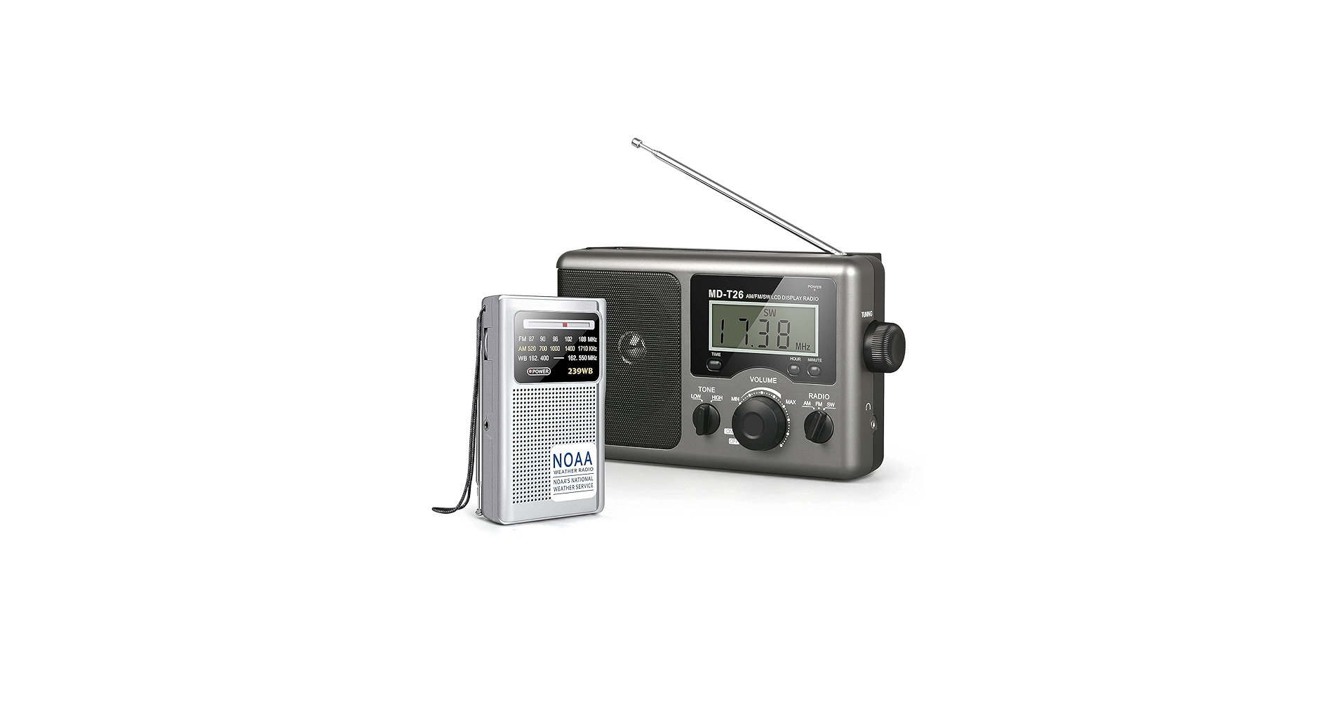 Amazon.com: Greadio Portable Shortwave Radio,AM FM Transistor