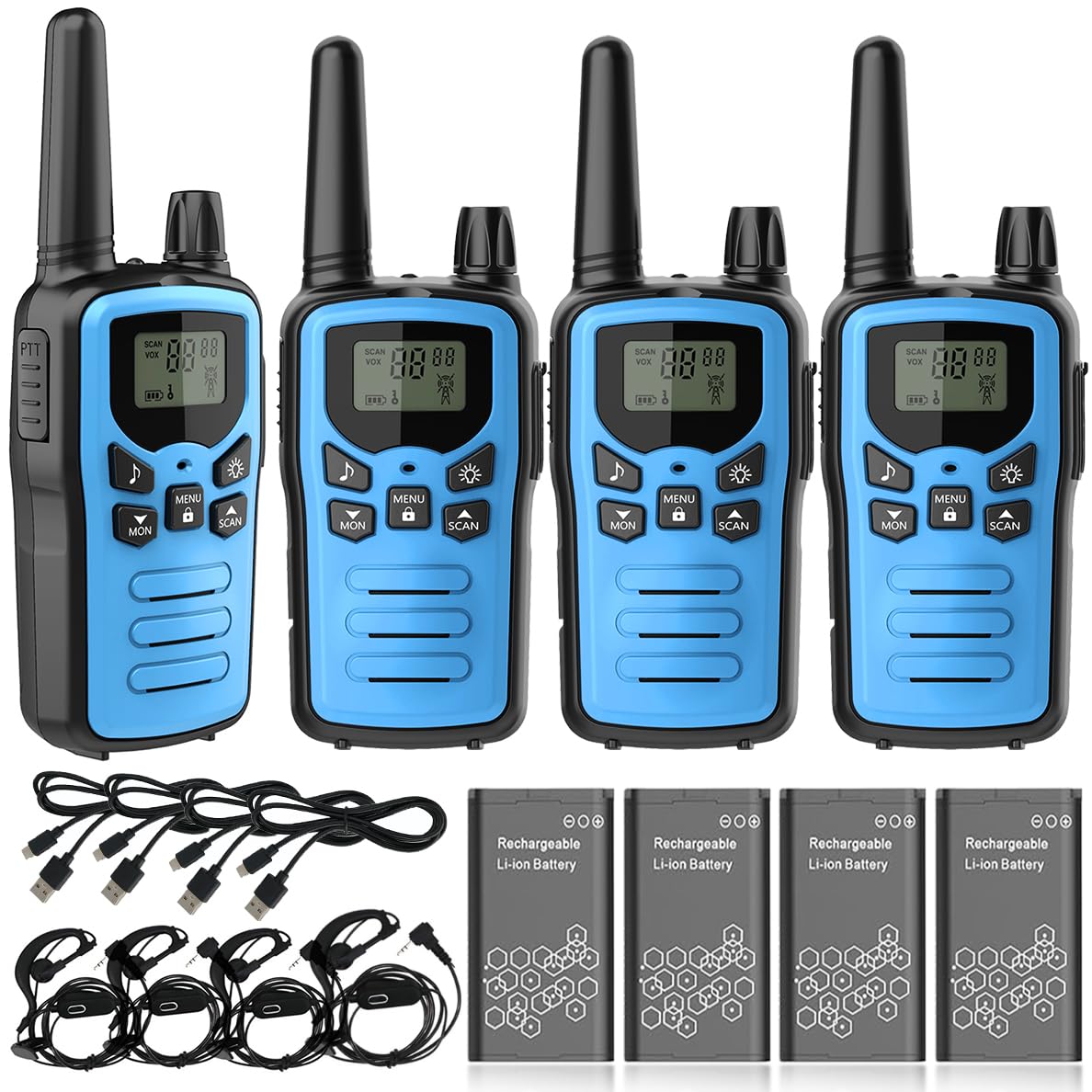 Amazon | トランシーバー 無線機 免許不要 特定小電力 充電式 簡単操作