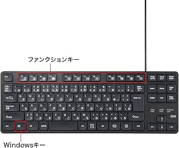 Amazon.co.jp: サンワサプライ 静音キーボード（有線・テンキーなし