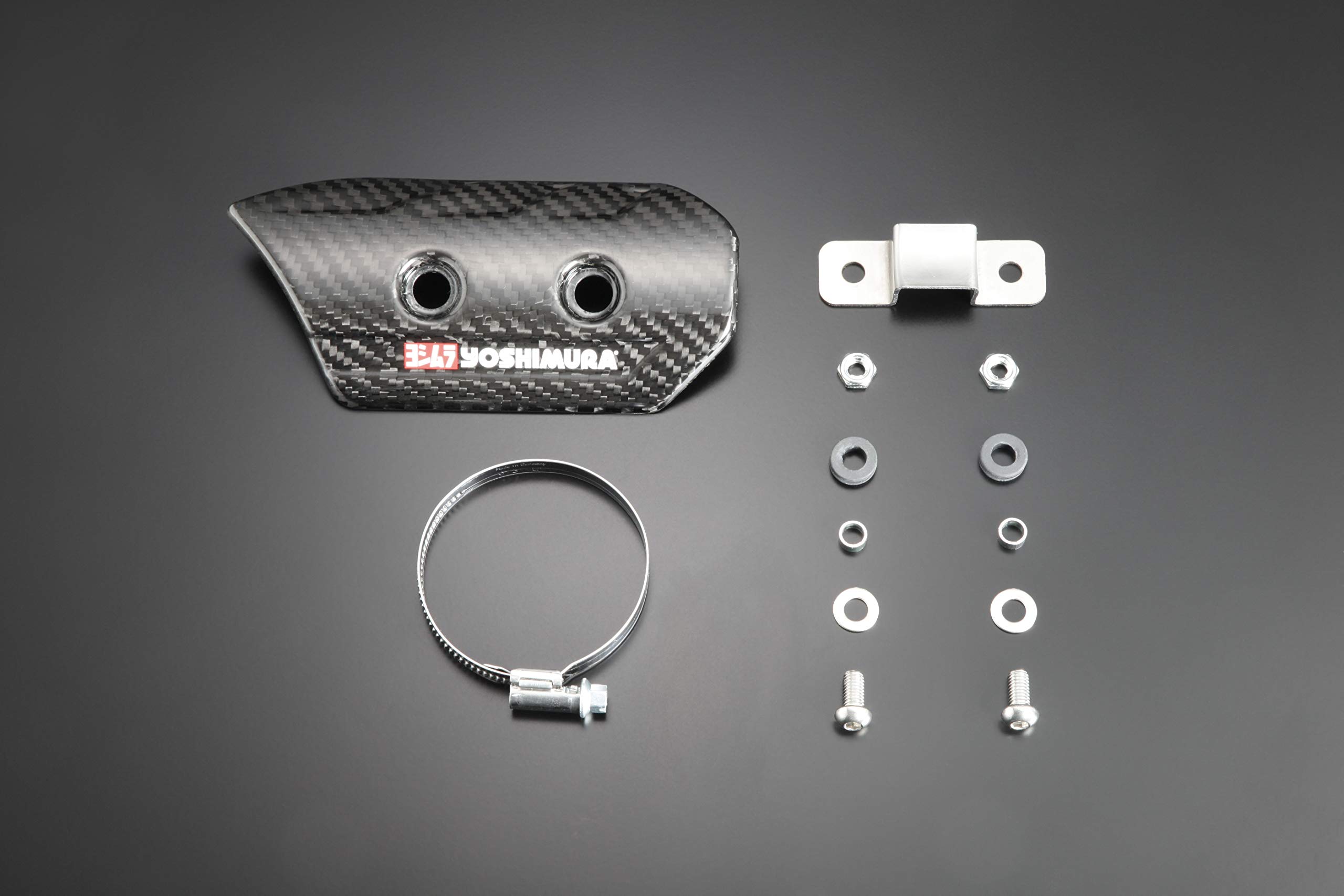 Amazon | ヨシムラ カーボンヒートガードセット TYPE-1 モンキー125(18