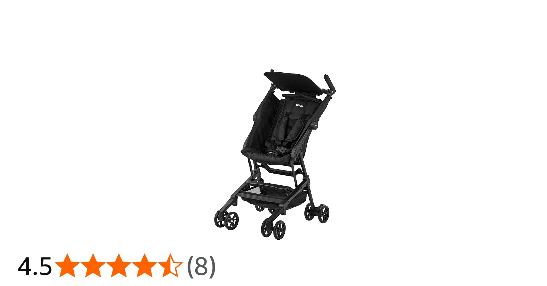 Amazon.co.jp: カトージ 旅行ベビーカー ミニバギ ブラック 0か月