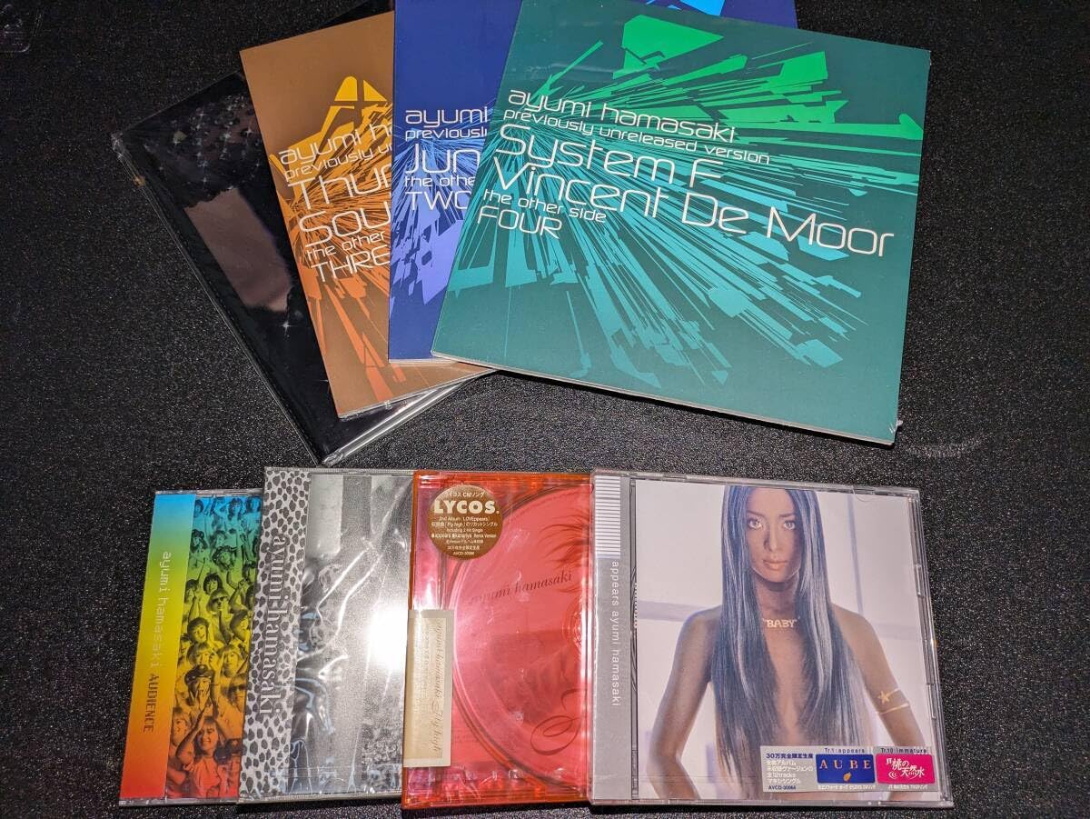 Amazon.co.jp: 【未開封】全て未開封 浜崎あゆみ 限定生産CD 7枚＋