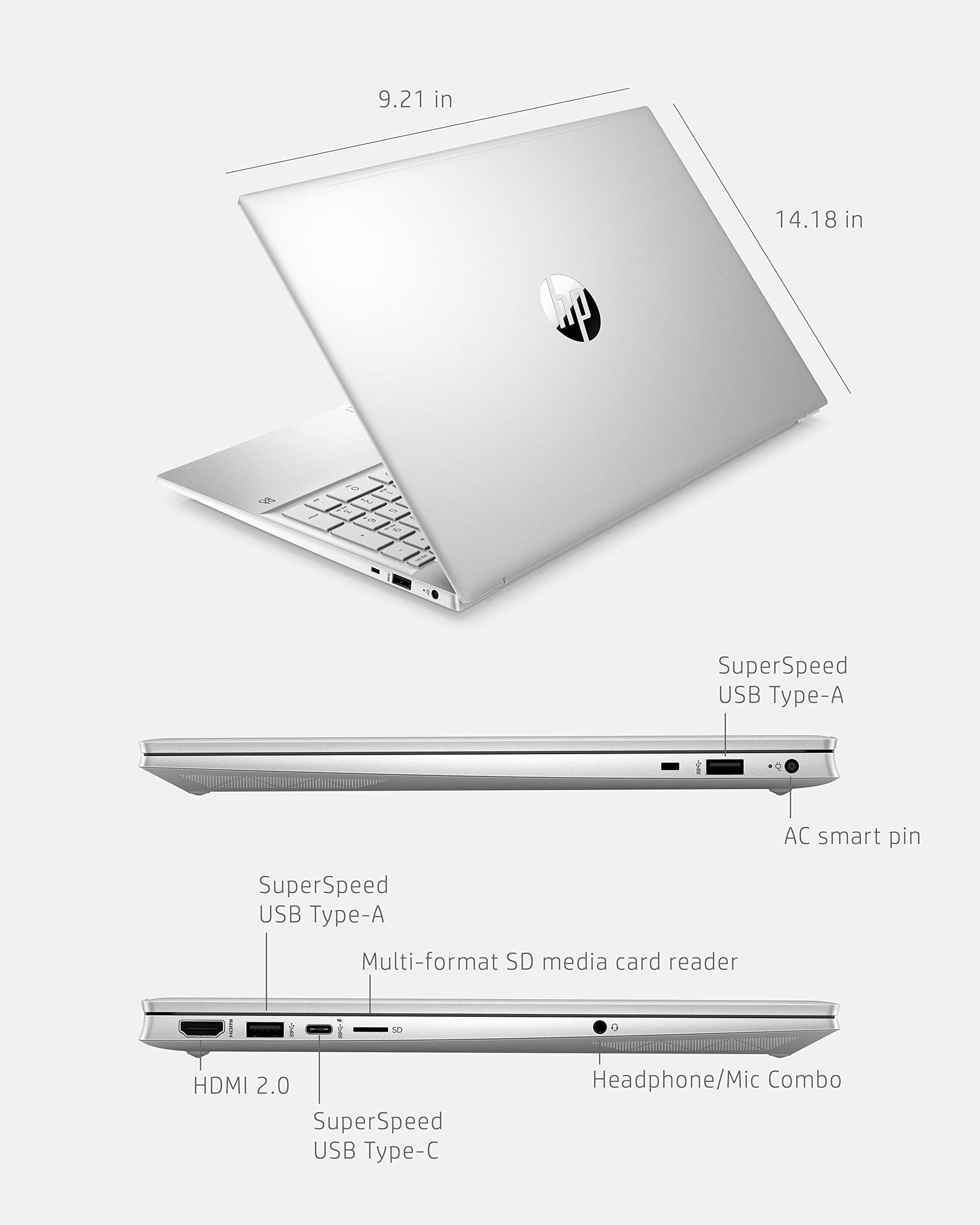 Amazon.co.jp: HP Pavilion 15 ノートパソコン、AMD Ryzen 5 4500U