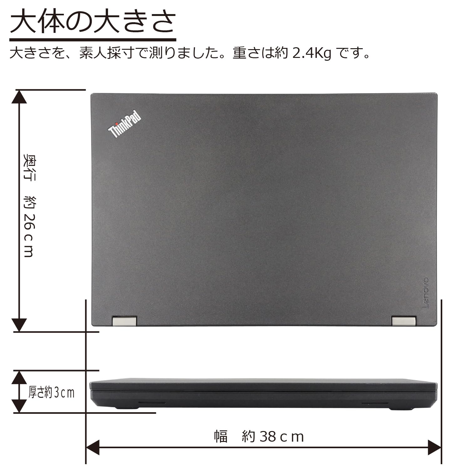 Amazon.co.jp: 中古パソコン Lenovo ThinkPad L560 Windows10 ノートPC