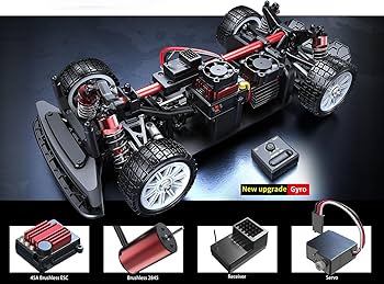 Amazon.com: Fenamx Mjx Hyper go 4x4 Brushless Rc Cars 14302 Hyper