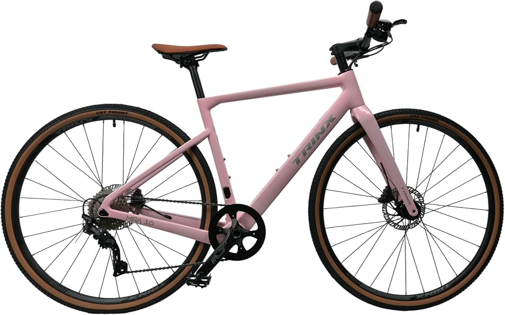 Amazon | クロスバイク TRINX MIRA 自転車 シマノ 軽量カーボン