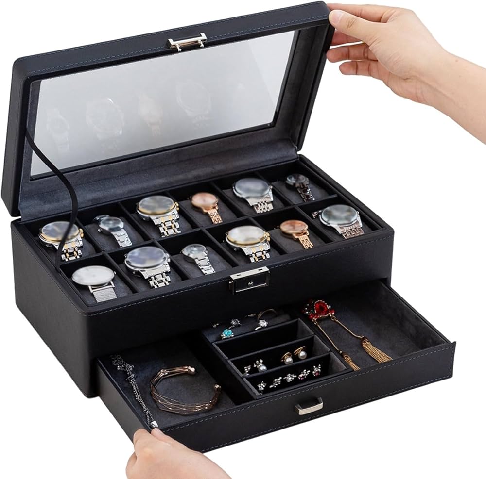 Amazon.co.jp: 腕時計収納ケース 腕時計収納ボックス アクセサリー