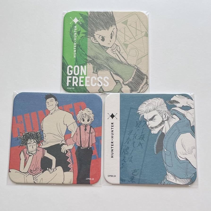 Amazon.co.jp: ハンターハンター アートコースター ゴン バショウ