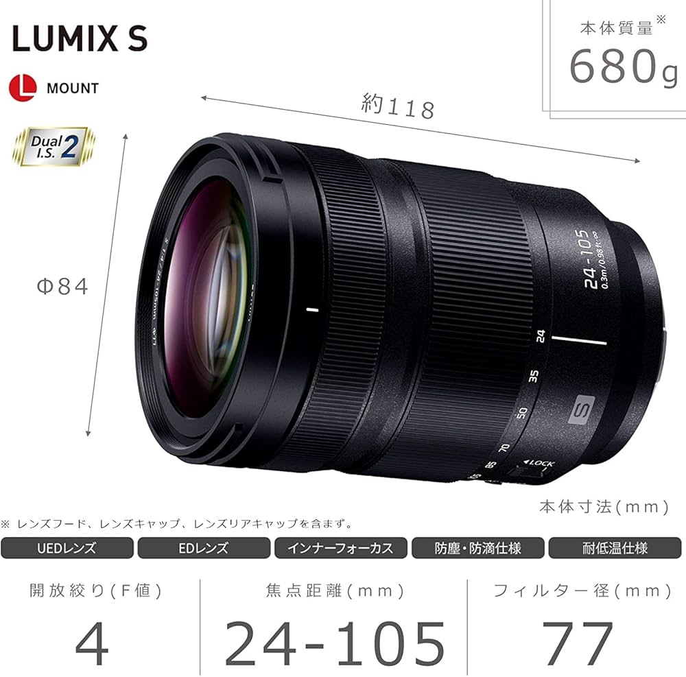 Amazon.co.jp: パナソニック(Panasonic) 標準ズームレンズ フルサイズ